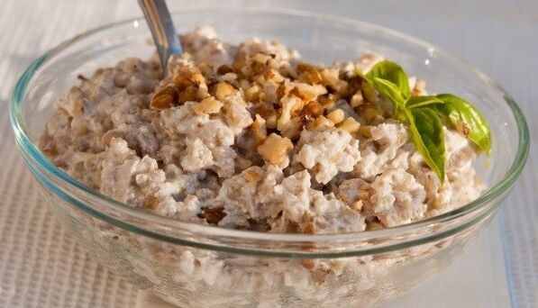 oatmeal សម្រាប់ការសម្រកទម្ងន់